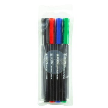 OHP Pens Permanent (Medium) - Pack of 4