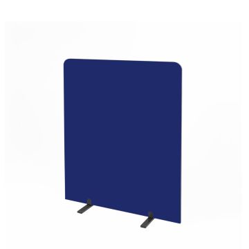 Curved SpaceDivider - 1600 x 1800mm - Dark Blue