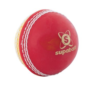 Readers Junior Supaball Cricket Ball - Red/Yellow
