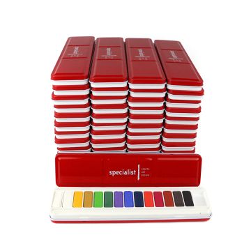Specialist Crafts Watercolour Tablets. Set of 14