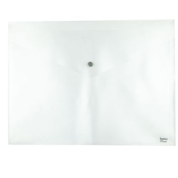 A3 Polypropylene Document Wallets - Clear - Pack of 5