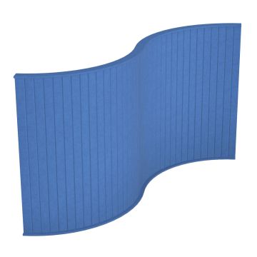 Koala Acoustic Sound Absorbing Floor Standing Screens-Wave