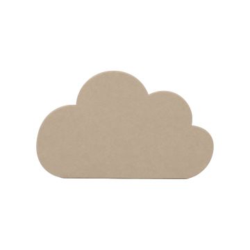 Koala Acoustic Playful Sound Absorbing Notice Display Boards-Cloud-Natural