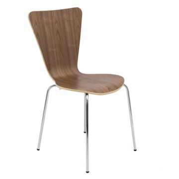Picasso Heavy Duty Chair - Walnut