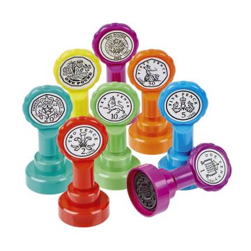 Self -Inking Coin Stamps