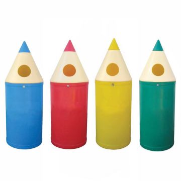 Pencil Bins Micro 42L Capacity - Pack of 4