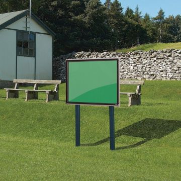 Shield Sunken Post M.ted Ext S.case 1050 x 752mm - Black Frame/Quince