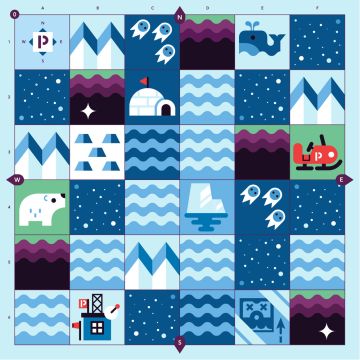 Cubetto Maps - Polar Expedition