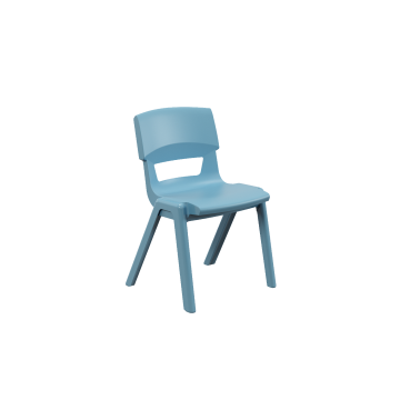 Postura One Piece Chair - Powder Blue - 4-5 years
