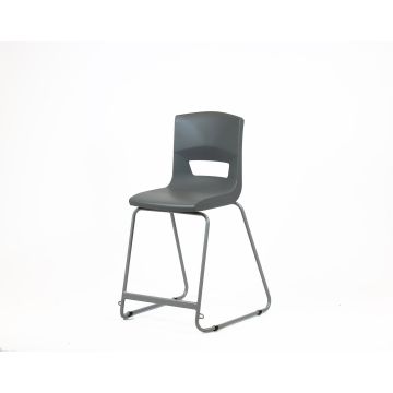 Postura+ One Piece High Chair - Iron Grey - 14-16 years