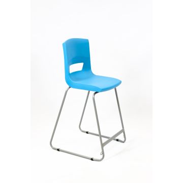 Postura+ One Piece High Chair - Aqua Blue - 14-16 years