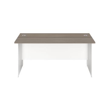 Panel Plus Rectangular Desk Beech 1200mm