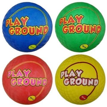 Playground Balls 150mm Team Colours - Pack of 4