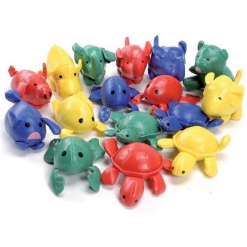 Vinyl Bean Bags - Elephants - Pack of 4