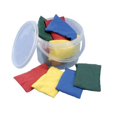 Bean Bags Bucket - Green - Pack of 12