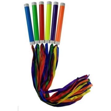 Rainbow Batons - Pack of 6