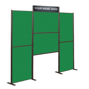 Pole And Panel Kit 6 Panel Elevated - Green