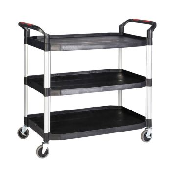 Proplaz 3 Shelf Trolleys - Large