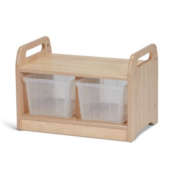 Millhouse Under 2s Low Level Storage Bench with Tubs