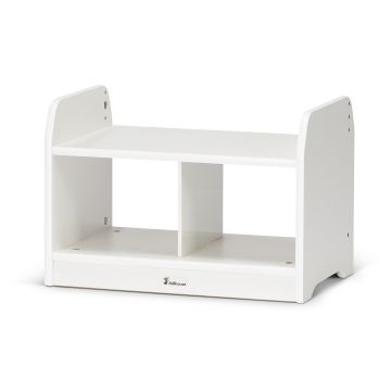 Millhouse White Compact Low Storage Unit
