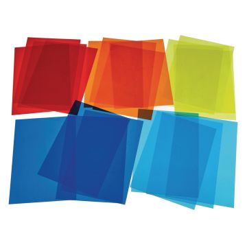 Coloured Acetate - A4 - Pack of 5