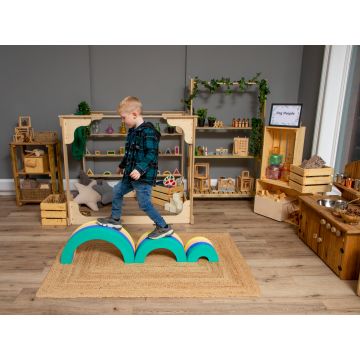 EVA Foam Rainbow Climbbing and Balance Arch Set