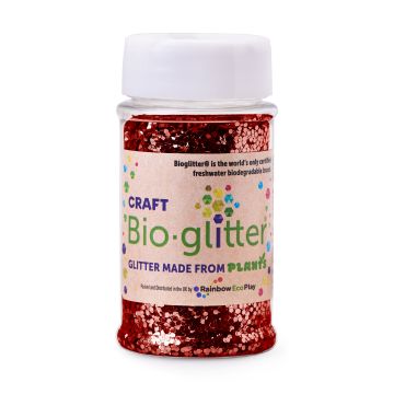 Craft Bio Glitter - 40g - Red