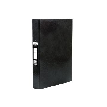 IXL Selecta A4 Ring Binders Charcoal Black - Pack of 10