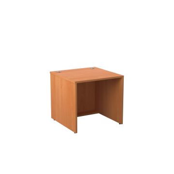 Modular Reception Straight Desk Beech 800mm