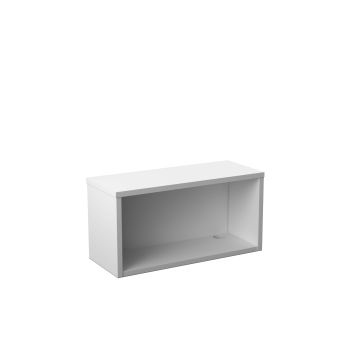 Mod Reception Furn Straight Top White 800mm