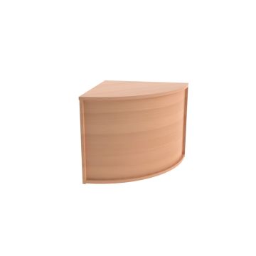 Modular Reception Corner Unit Beech