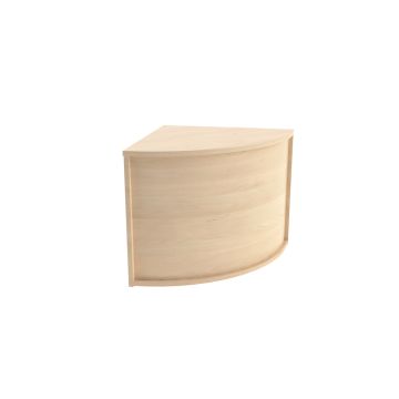 Modular Reception Corner Unit Maple