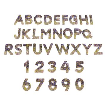 Resin Sequin Uppercase Letters and Numbers