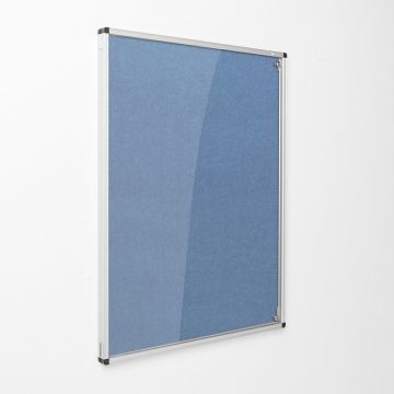 Resist-a-Flame Tamperproof Noticeboard 1200 x 1200mm - Light Blue