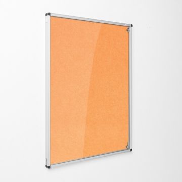 Resist-a-Flame Tamperproof Noticeboard 900 x 1200mm - Orange
