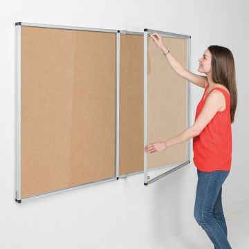 Resist-a-Flame Tamperproof Noticeboard 1200 x 2400mm - Natural