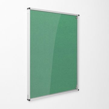 Resist-a-Flame Tamperproof Noticeboard 600 x 900mm - Green