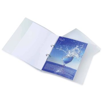 Rapesco Eco A4 Ring Binders Clear - Pack of 10