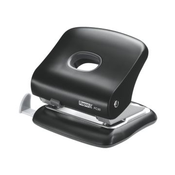 Rapid FC30 Two Hole Punch 30 Sheet Black