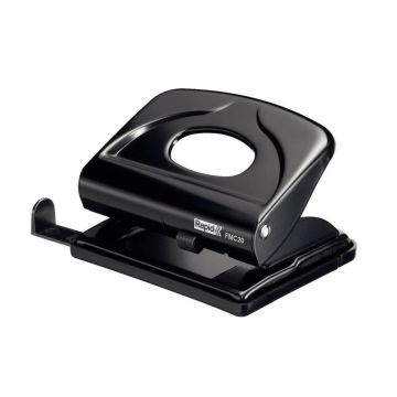 Rapid FMC20 Two Hole Punch 20 Sheet Black