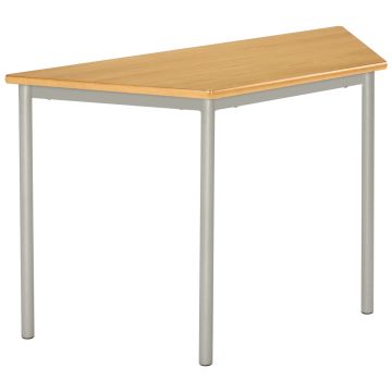 Welded Trapezoidal Table- 1200x600 mm - 8-11Y Beech