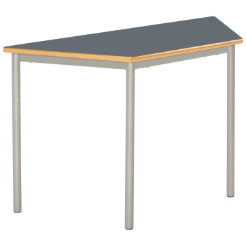 Welded Trapezoidal Table- 1200x600 mm - 8-11Y Slate Grey