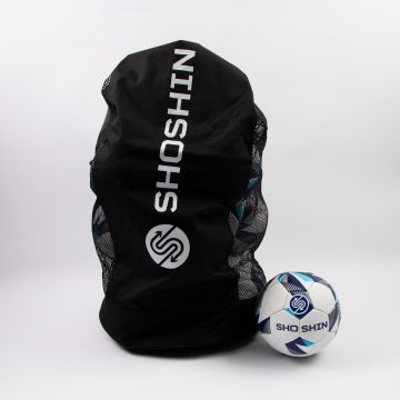 SHOSHIN Football - White/Blue - Size 3 - Pk 12 with Bag