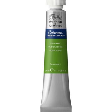 Winsor & Newton Cotman Water Colour - 21ml - Sap Green