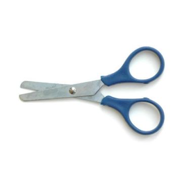 Plastic Handle Kindergarten Scissors - Pack of 10