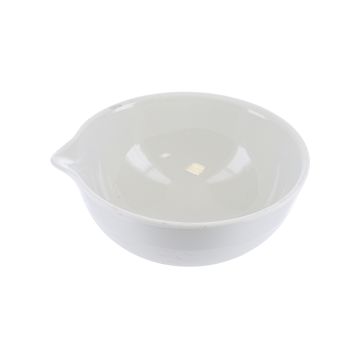 Shallow Round Bottom Porcelain Evaporating Basin - 107ml - Pack of 5