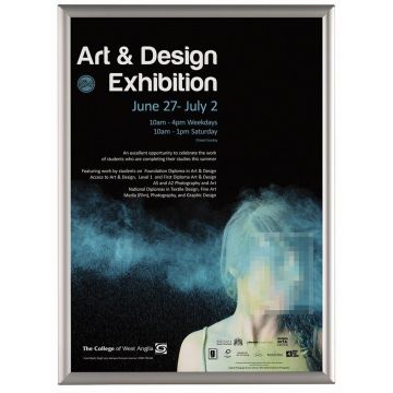 Snap Display Frames Aluminium - A0 (1223 x 875mm)
