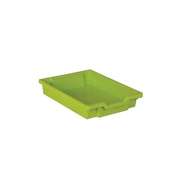 Shallow Storage Tray Lime