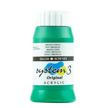 System 3 Acrylic 500ml - Emerald