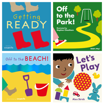 Tactile Books Set of 4